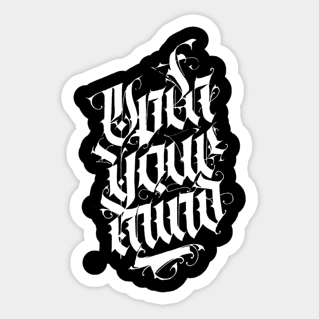 Open Your Mind Sticker by BeN1HaNa